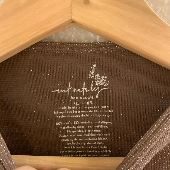 NWOT Free People midi crop top tank - Picture 3 of 4